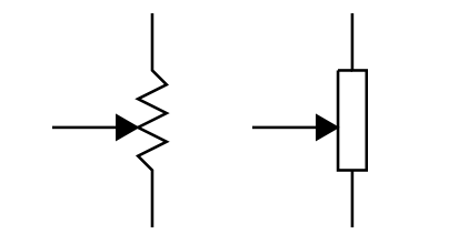 多種電阻器形狀的電位器符號有哪些，電阻電位器的原理圖接線法？